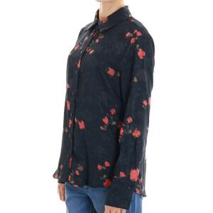 CAMICIA FIORI ANONYME BLU